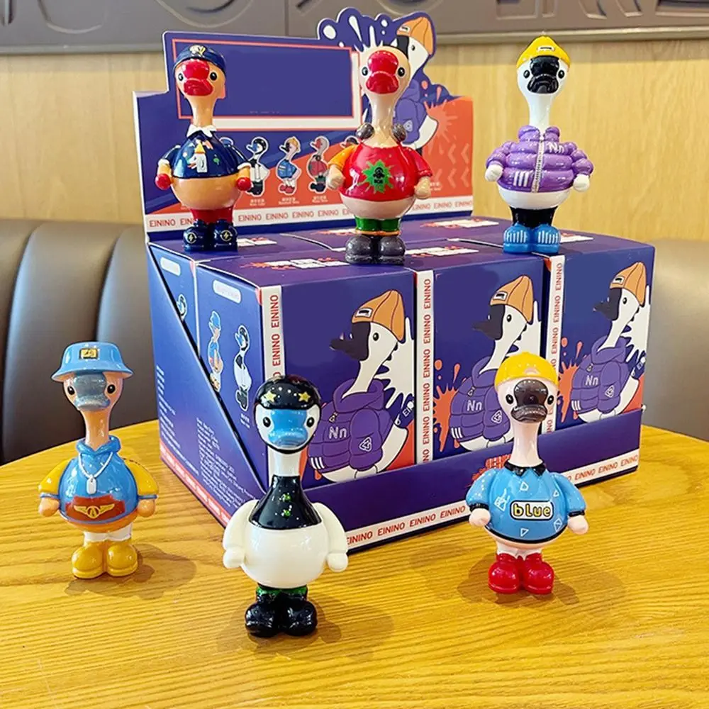 

Car Decoration EININO Duck Blind Box Mysterious Cute Surprise Toys Resin Kawaii Figures Dolls
