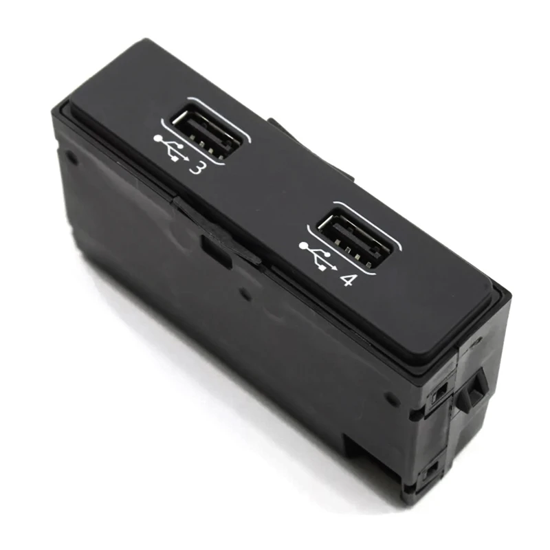 

For Q8 A8 A6L 2019-2020 Center Console Back Dual USB Charging Port Part Number 4N0035722
