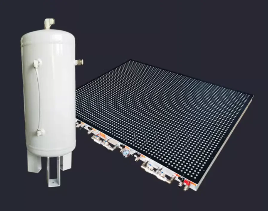 จานยึดเครื่องจักรกลซีเอ็นซีอุตสาหกรรมแบบสุญญากาศขนาดใหญ่พิเศษ พร้อมจุกดูดแบบมีรูพรุน ไม่มีแถบปิดผนึก แรงดูดสูง