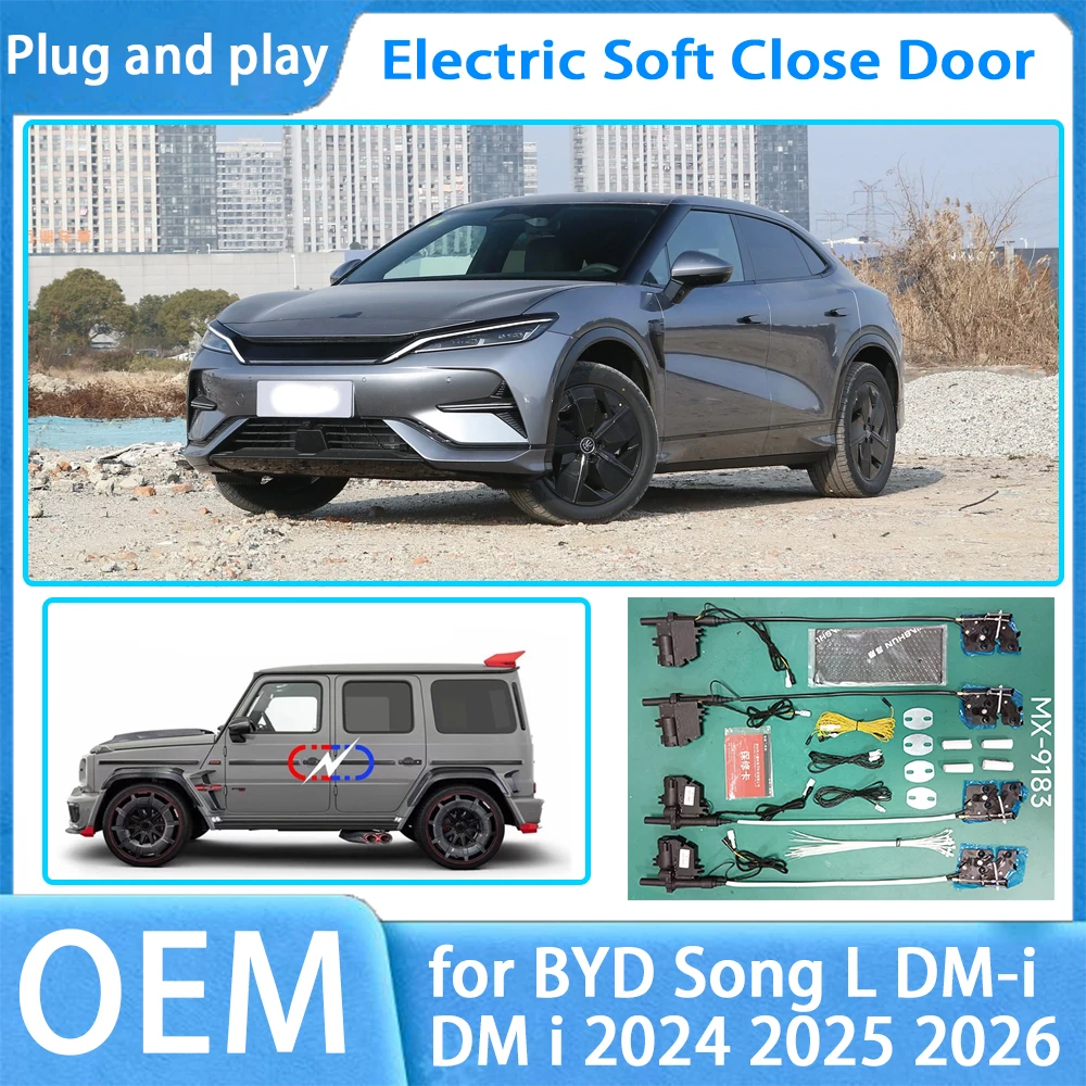 

for BYD Song L DM-i DM i 2024 2025 2026 OEM Car Soft Close Door System Automatic Electric Auto Pull Power Latch Power Closing