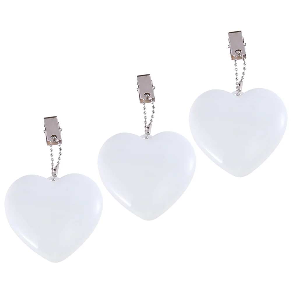 3-х шт. кошелек с сенсорным датчиком в форме сердца для сумки в форме сердца на кнопке