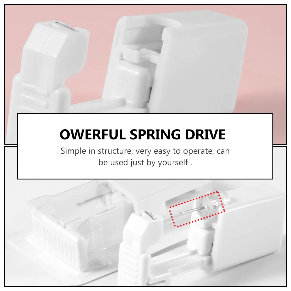 1 قطعة أداة ثقب الأنف القابل للتصرف قسط مساعد ثقب الأنف خالية من الألم لجهاز ثقب دقيق ذاتي الاستخدام #3