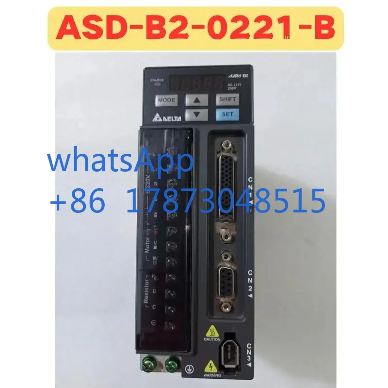 

Used Servo Drive ASD-B2-0221-B ASD B2 0221 B Normal Function Tested OK