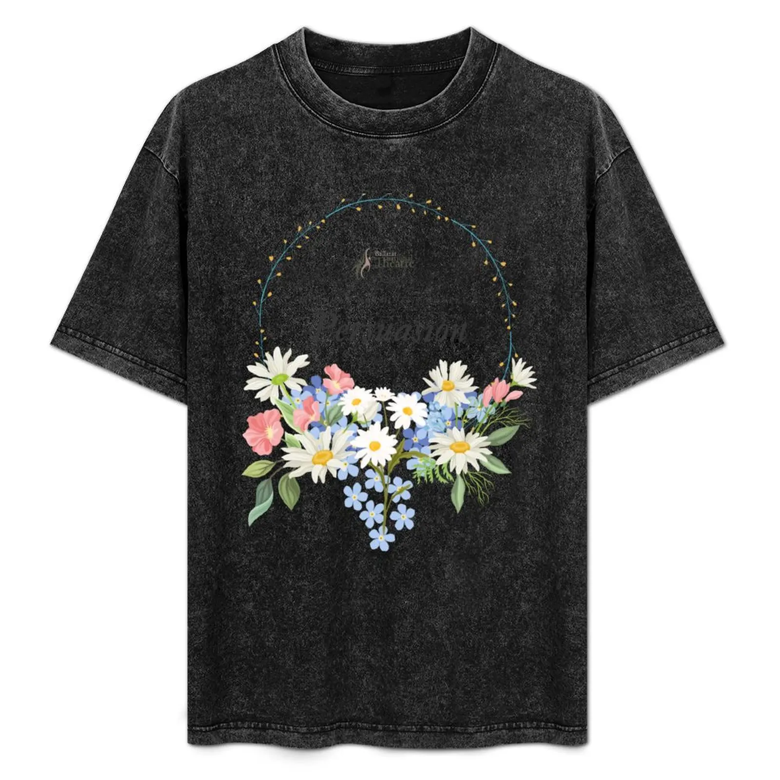 T-shirt Summer Floral Persuasion, t-shirt basique grande taille