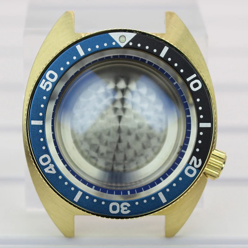 

41mm Silver Gold Watch Case Water Resistant For NH35 NH36 NH34 NH70 4R36 Movement Stainless Steel Mod Watch Parts Sapphire Glass