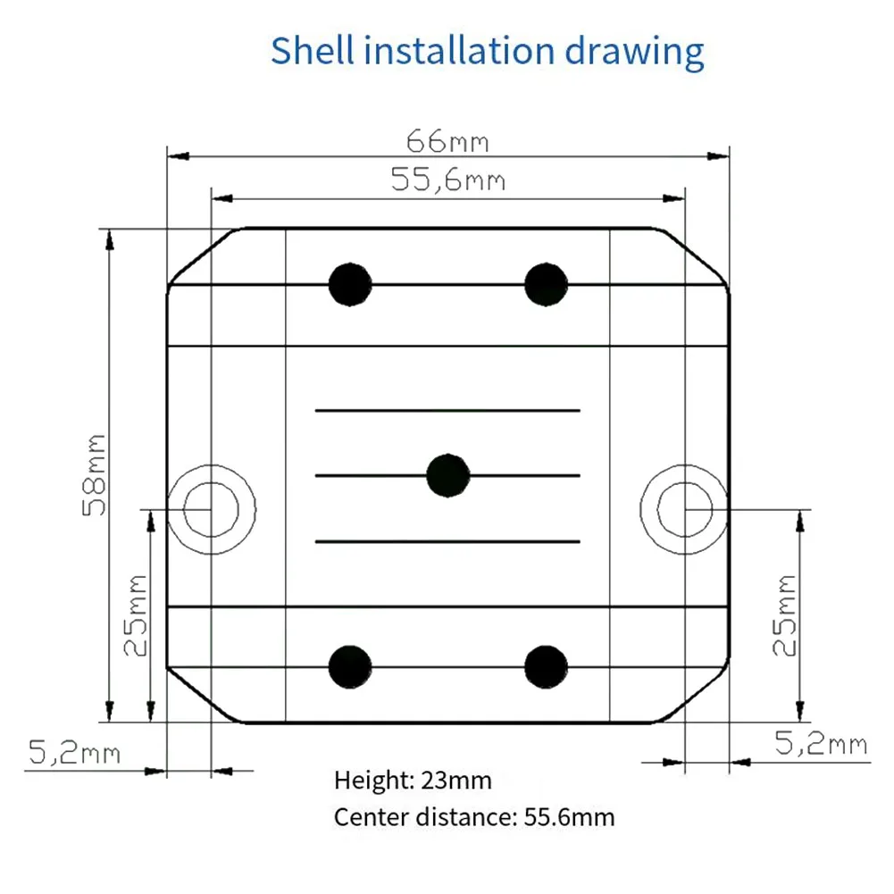 Regulador conversor de energia eficiente 24V para 12V DC Step Down Module 60W 5A Saída adequada para várias aplicações
