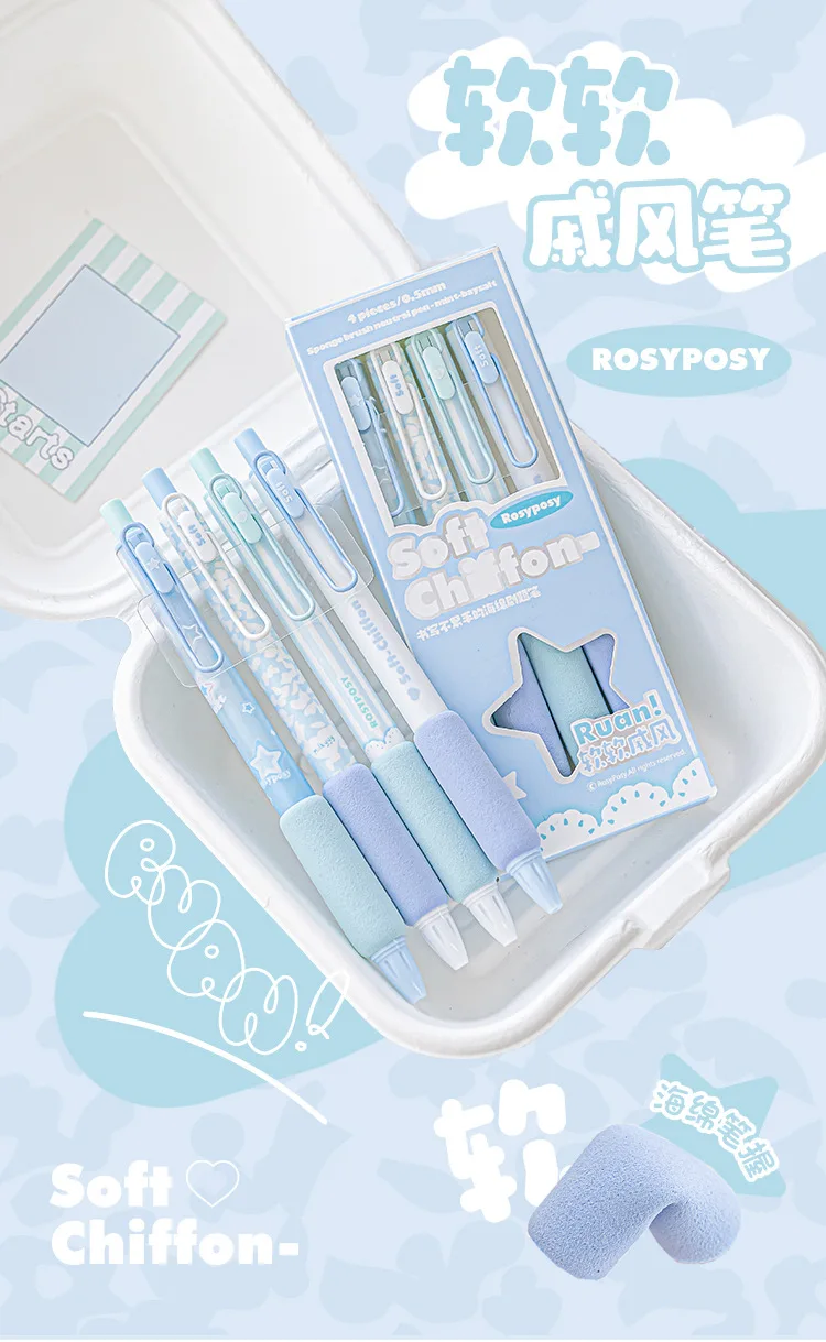 Fai Da Te Creative Letter Pen Set Con Numeri Inglesi, Macaron, 6 Colori