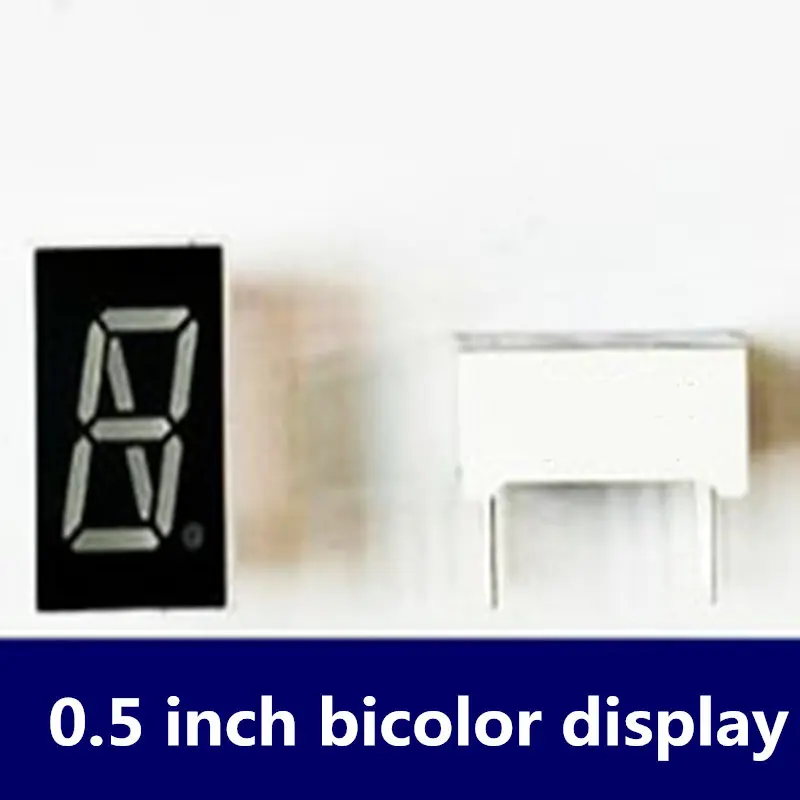 Display Digital LED Nixie Tubo, Vermelho Cor Verde, 1 bit, 7 Segmento, 0,5 polegadas, 7 Segmento, 1,8 polegadas, 2,2 polegadas, 10PCs