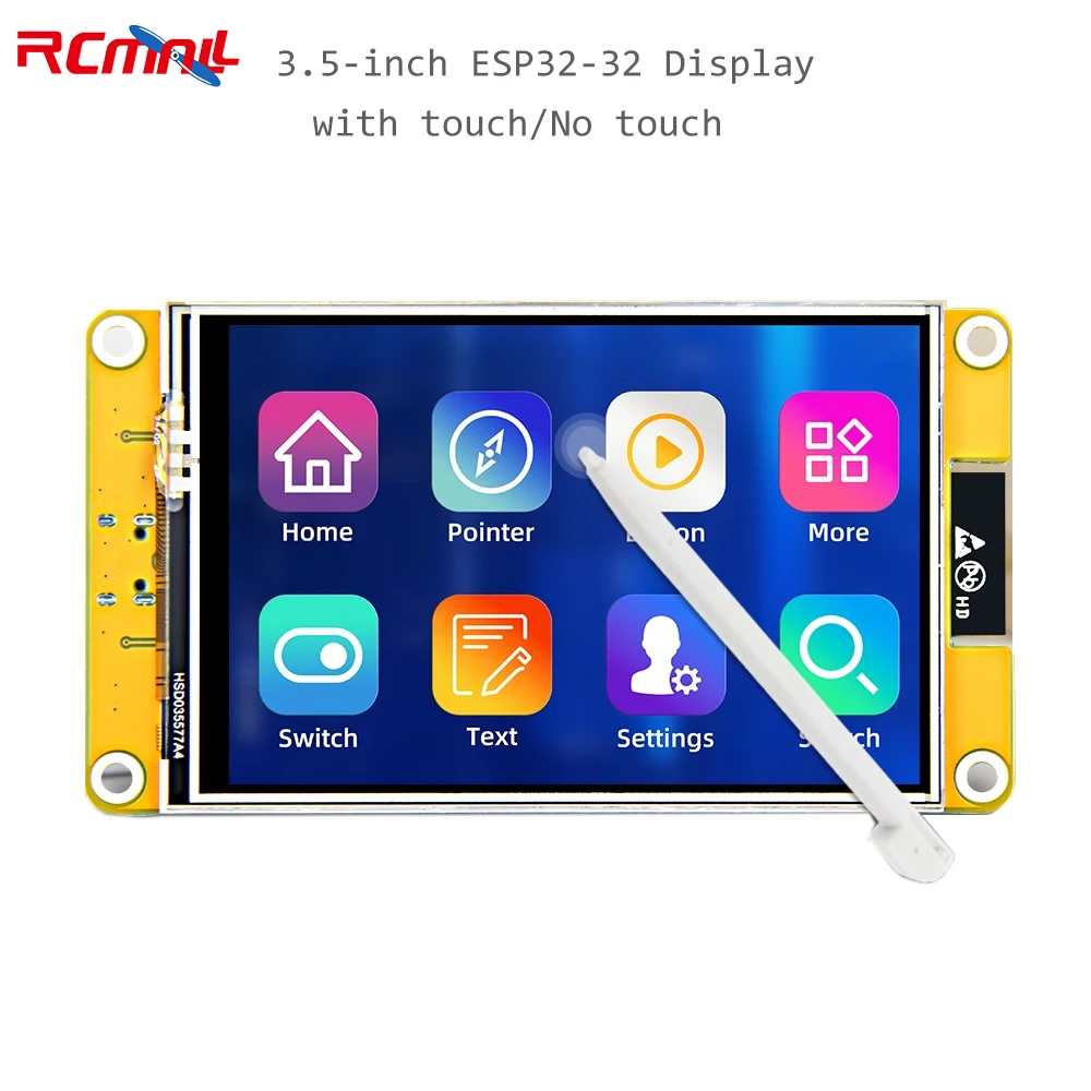 3.5inch ESP32 Development Board WiFi+Bluetooth ESP32-WROOM-32E Module 320x480 Smart Display TFT Touch Screen ST7796U for Arduino