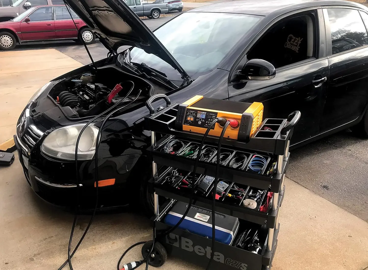 PL6100 Fuente de alimentación de reprogramación de flash 100 amperios, PRO LOGIX Naranja