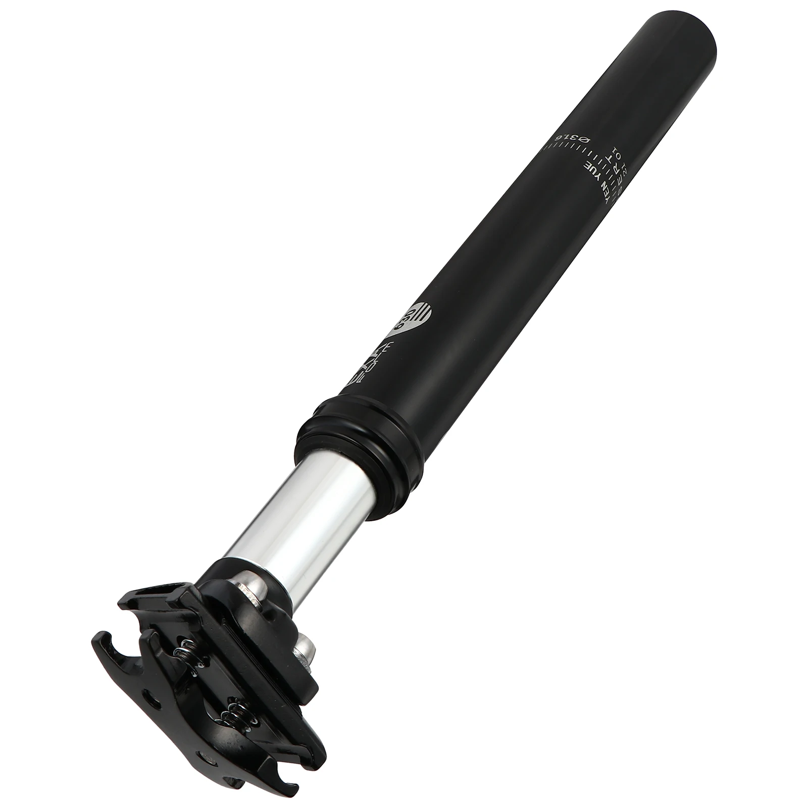 31.6mm Aluminum Alloy Seatpost Oil Pressure Shock Absorber Adjustable Seat Tube for Mountain Road Bike Bike Damper Post