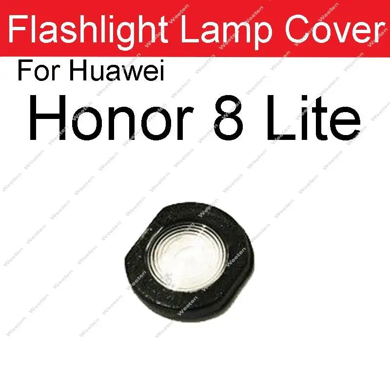 Back Flash Lamp Light Cover For Huawei Honor 7S 8 9X Pro 8 9 Lite 8X 9i Rear Camera Flash Lampshade Replacement