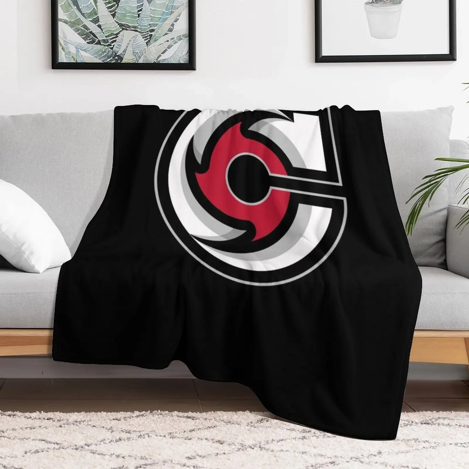 The?Cincinnati Cyclones Throw Blanket For Decorative Sofa for winter Blankets