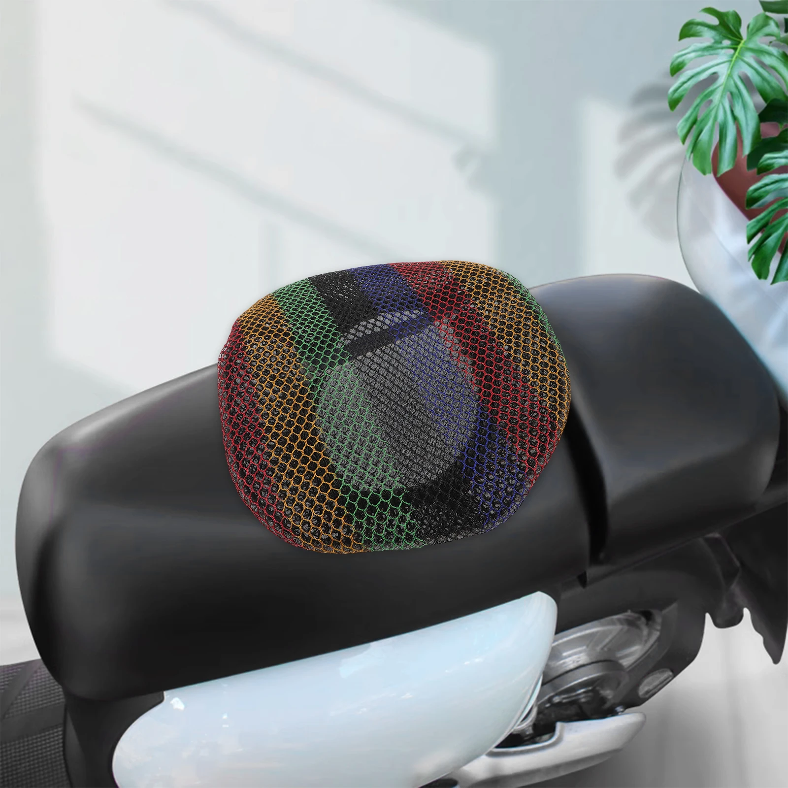 

Elastic Breathable Electric Bike Seat Cushion Saddle Universal Fit Comfortable Cycling Seat For E-Bike Protective Cover Saddle