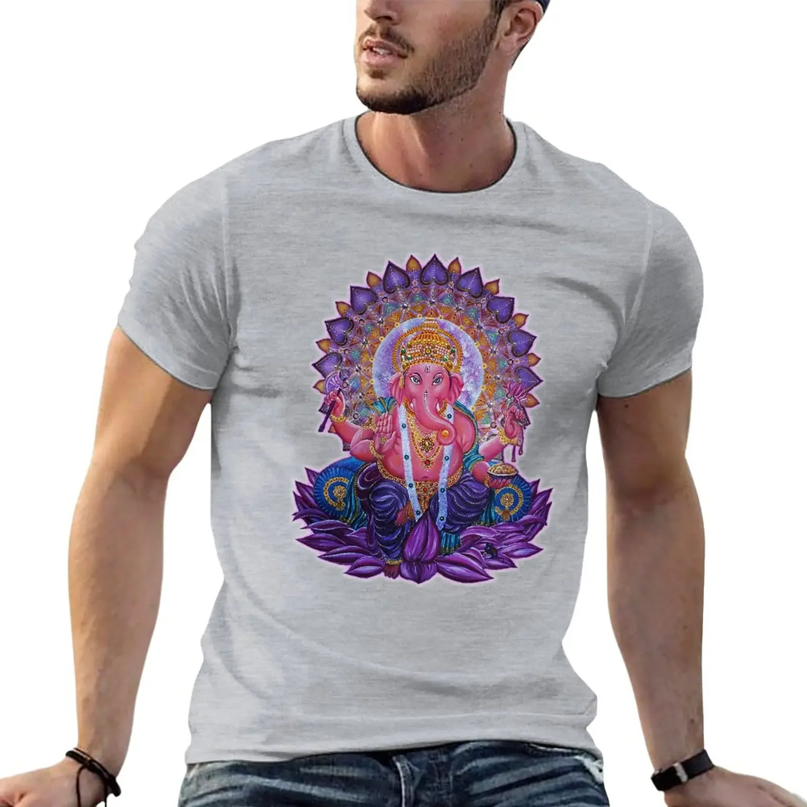 Ganesha 2 T-Shirt customs blacks clothes for men