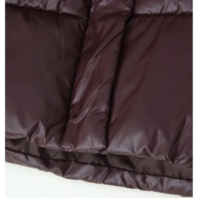 Giacca da donna in cotone con cappuccio con viso luminoso invernale moda casual cappotti caldi a maniche lunghe streetwear larghi top femminili