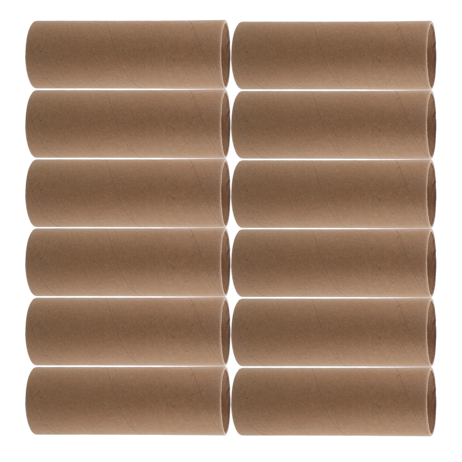 

15Pcs Cardboard Tubes Craft Brown Paper Rolls for Kids DIY Drawing Painting Scrapbooking Classroom Crafts Supplies