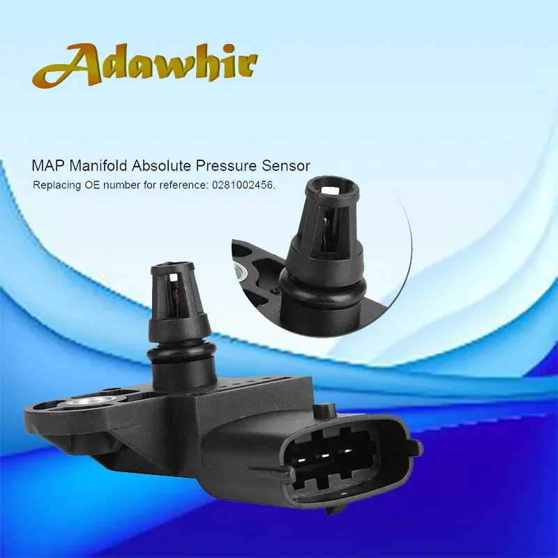 

Датчик давления наддува впускного воздушного коллектора 3,5 бар 3,5 бар 0281002456 для CUMMINS Fiat Mercedes-Benz Alfa Romeo Lancia Nissan