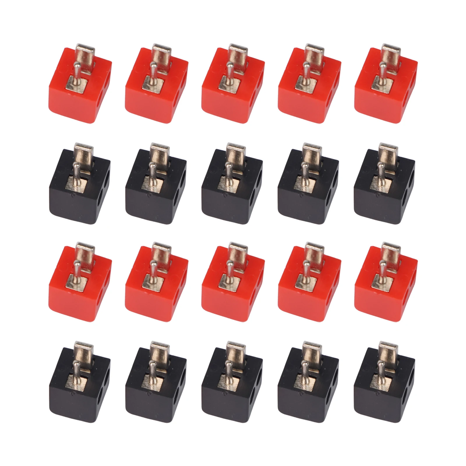 20PCS 2 Pin DIN For Audio/Video Speaker Adapters for Reliable Connections in Theaters and Sound Systems 20PCS 2