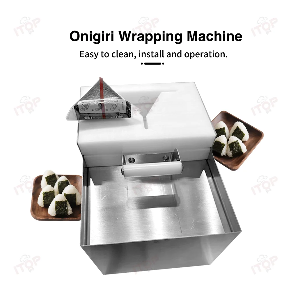 

ITOP SSDB-01 Commercial Electric Onigiri Rice Ball Maker Triangular Sushi Bento Forming Machine for Restaurants and Catering