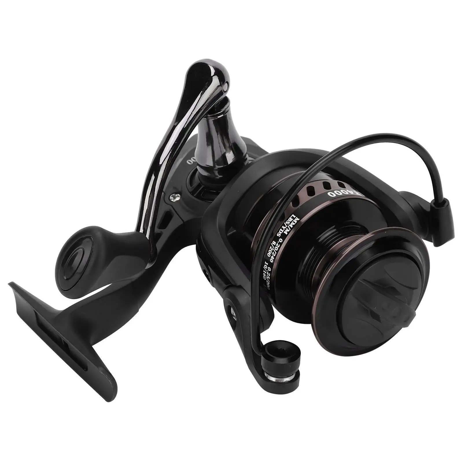 

High LT4000 Fishing Reel - Metal Sea Rod Carp Tackle 5.2:1 Gear Ratio