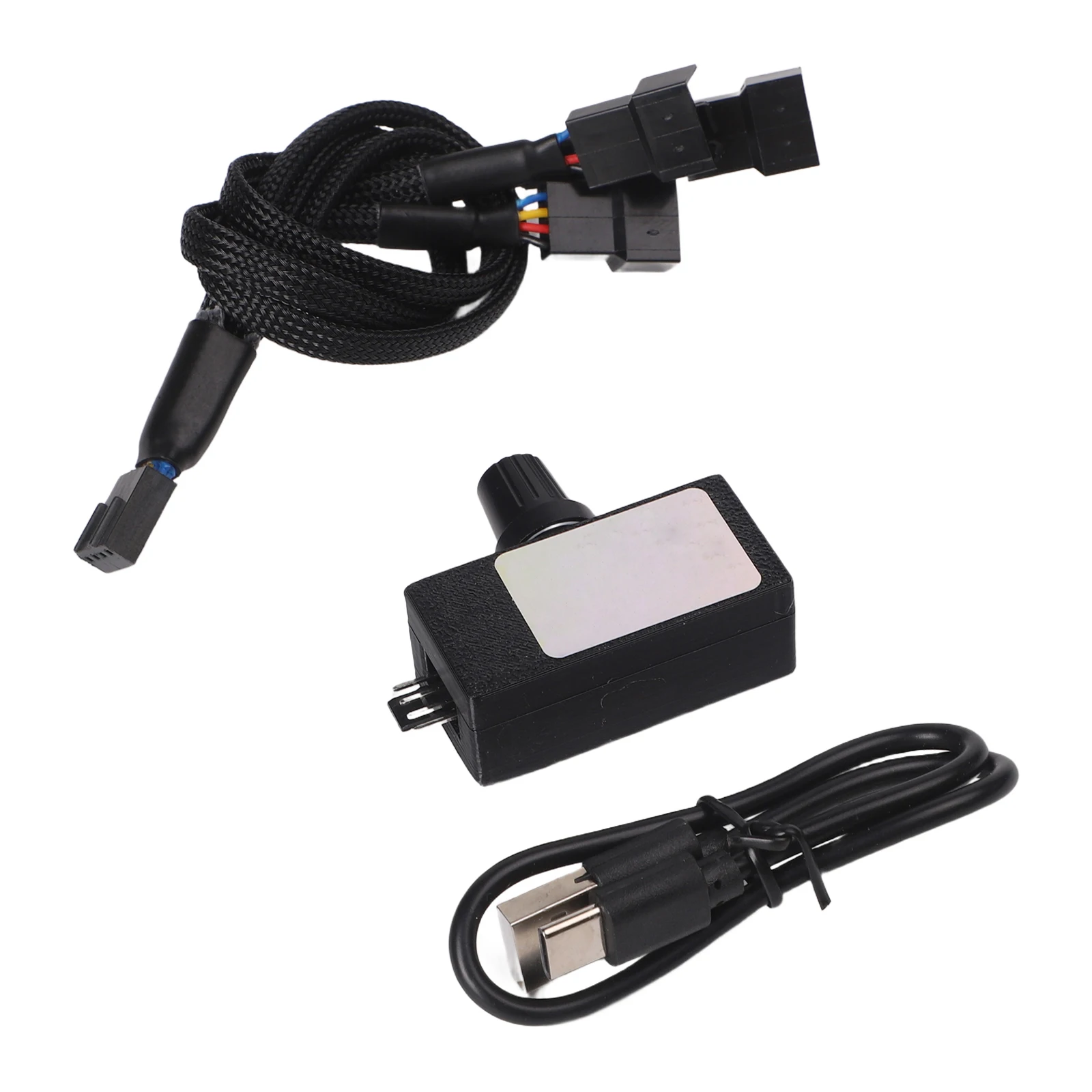 Electronic Cooling Solutions 4Pin Fan Controller DC-DC Boost Power Module Adapter Black Rated Output Current 0.5A For Water Pump
