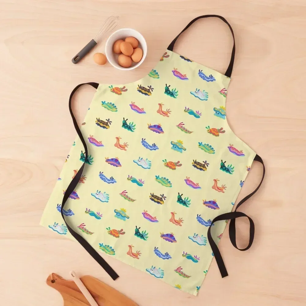 

Sea slug Apron Kitchen Novel Kitchen Accessories Funny Waterproof For Woman Apron