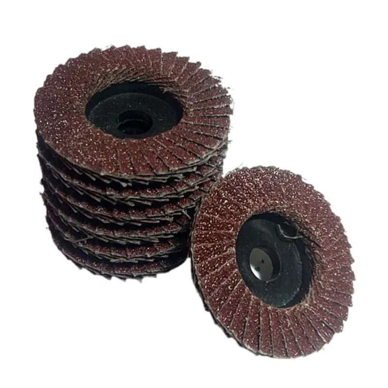 5pcs 2inch 50mm Sanding Wheel  Flap Polishing Disc Grinding Wheel Blade for Angle Grinder 80 Grit Abrasive Tool Sanding Disc