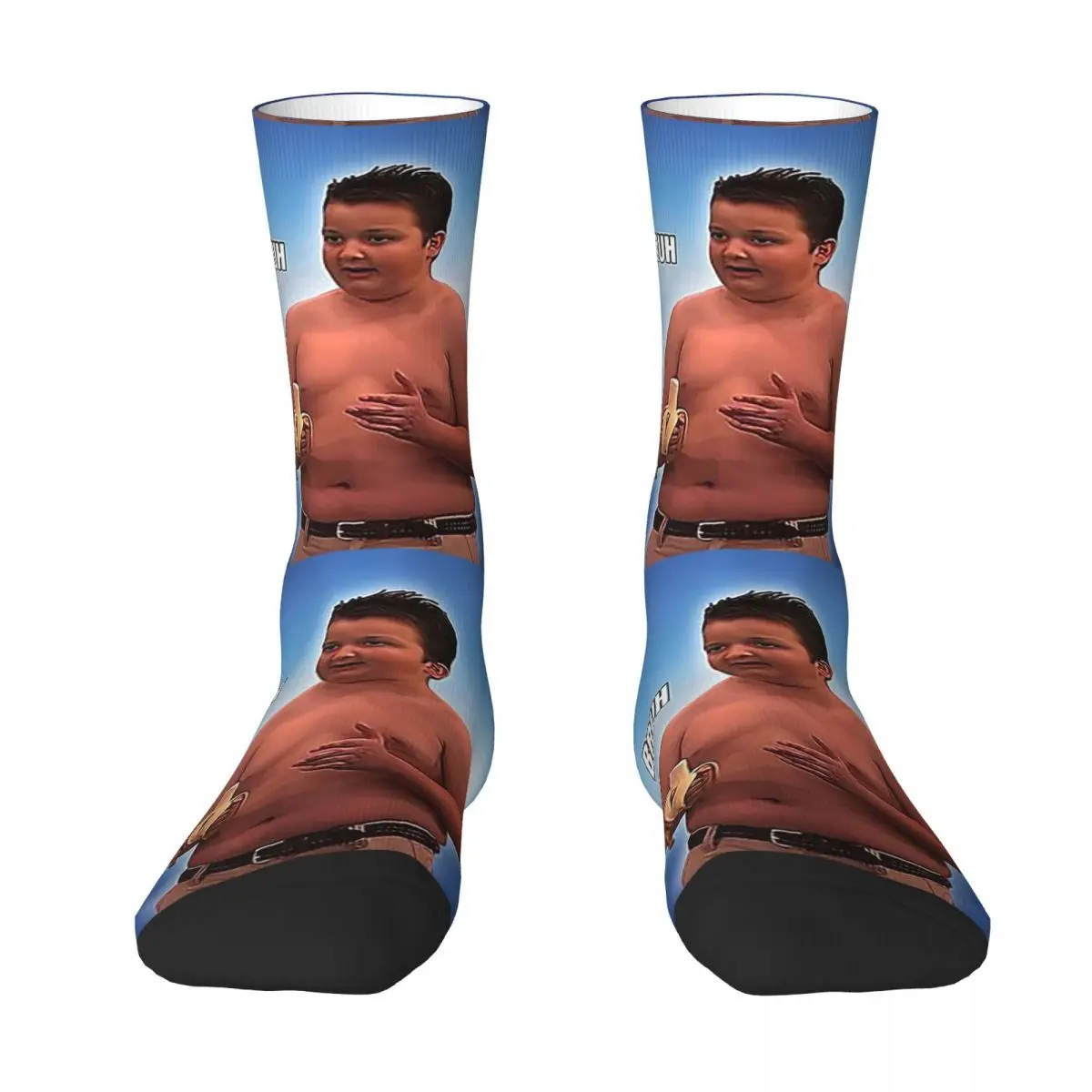 Gibby Bruh Meme Socks Harajuku Super Soft Stockings All Season Long Socks Accessories for Unisex Birthday Present