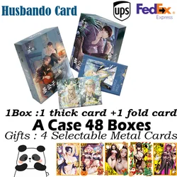 Wholesale Husbando Card Zhongli Doujin maschio dio Hobby da collezione Card Fold Card Rare CP Cards Toys regali di compleanno