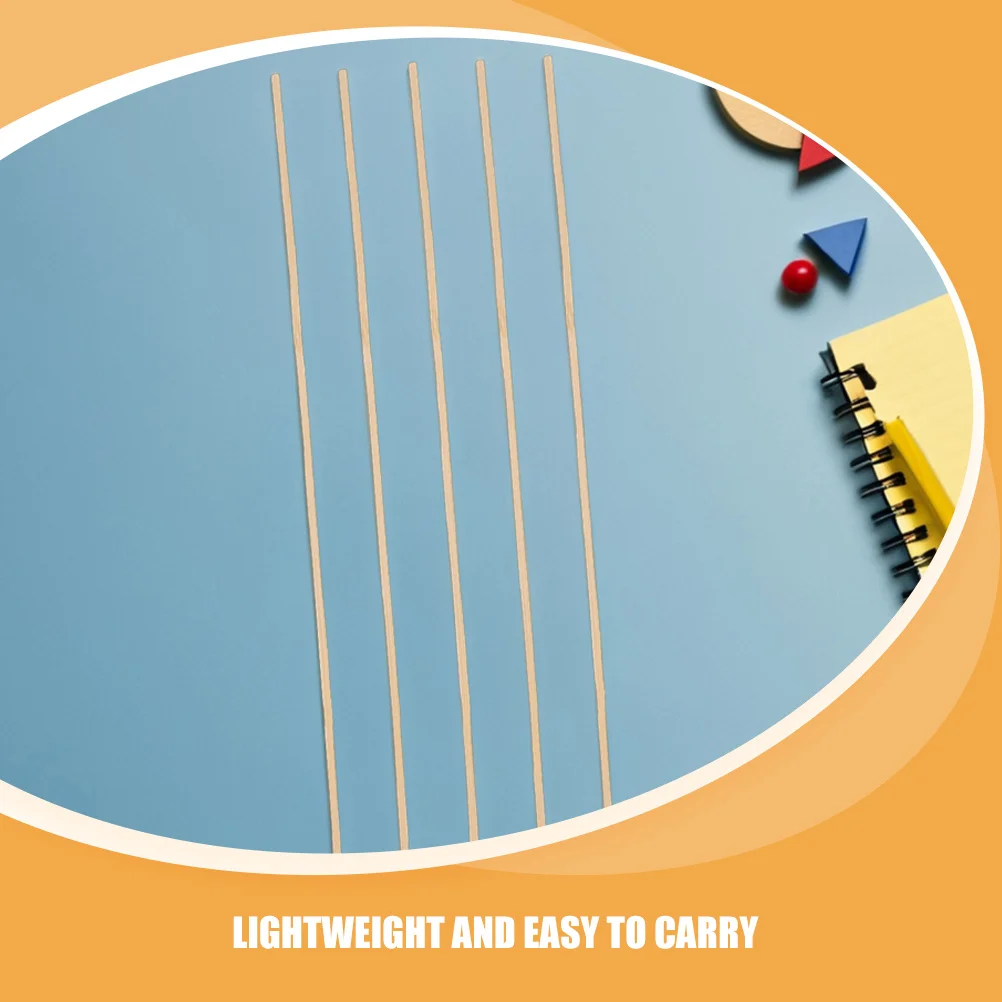 20本の凧サポートロッド DIY凧用スティック 未完成の竹製ダボ棒 簡単組み立て 運動促進 家族の時間