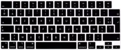 French AZERTY France Keyboard Cover Skin for MacBook Air 13 M2 13.6 Inch 2022 MacBook Pro 14 2021 M1 Pro/Max & MacBook Pro 16