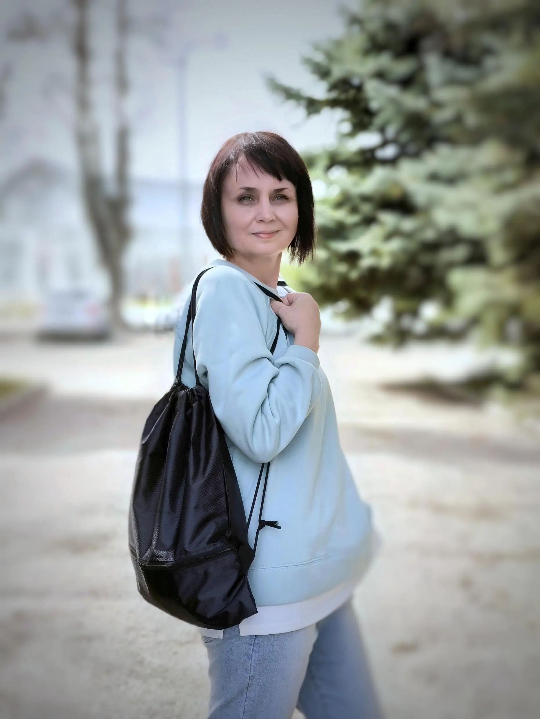 

Водонепроницаемый рюкзак на шнурке, легкая спортивная спортивная сумка с сумкой, повседневная школьная сумка для подростков и взрослых