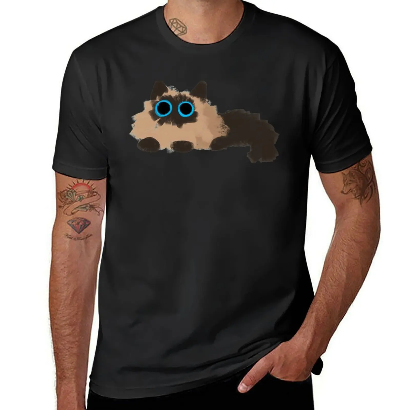 

Chaotic Eyes - Balinese / Siamese T-Shirt Personalized t-shirt graphic t shirts gifts for boyfriend blanks vintage t shirt men