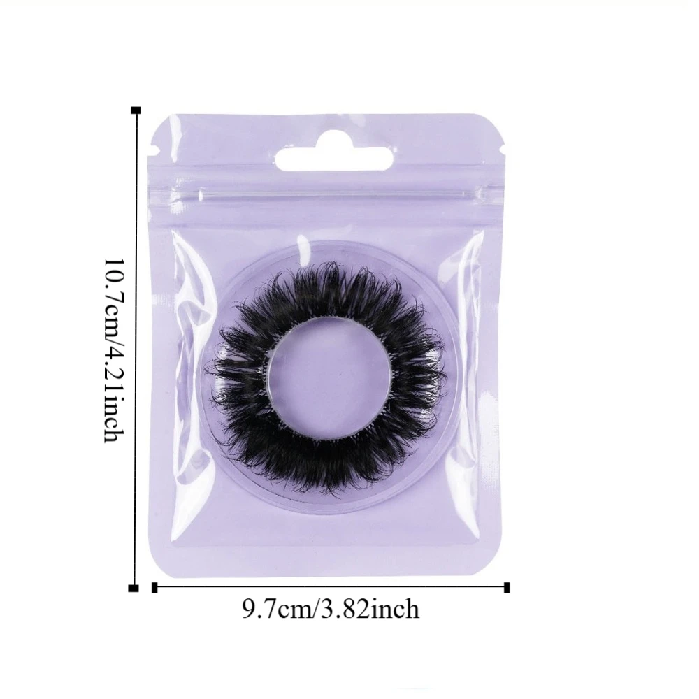 แบบพกพา Mink-เช่นผม Segmented Eye ขนตา Curling Eye ยาวปุยขนตาปลอมหนาแต่งหน้า 3D Eye Lashes Party