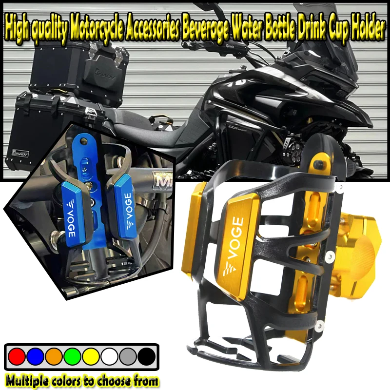 For VOGE 625 900 525 800 DSX DS625X 900DSX 800DSX DS525X DSX625 DSX900 DSX800 Motorbike Beverage Water Bottle Drink Cup Holder