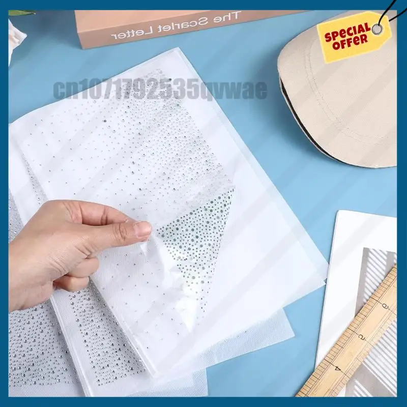 

-A89Z Креативные 6 упаковок блестящих наклеек со стразами для изготовления индивидуальной одежды