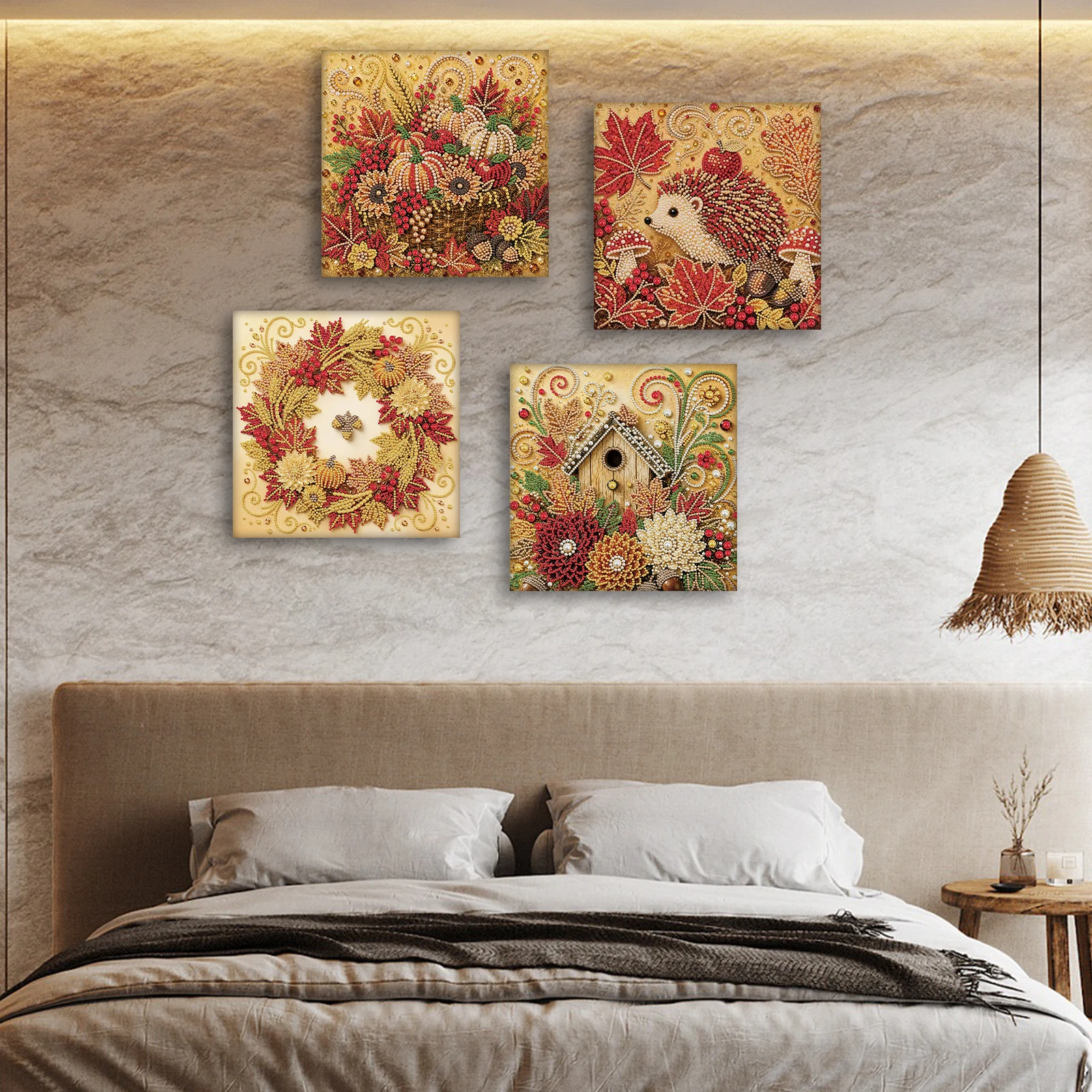 Kit de Pintura com Pérolas DIY - Art And Craft Autumn avaliação e preço