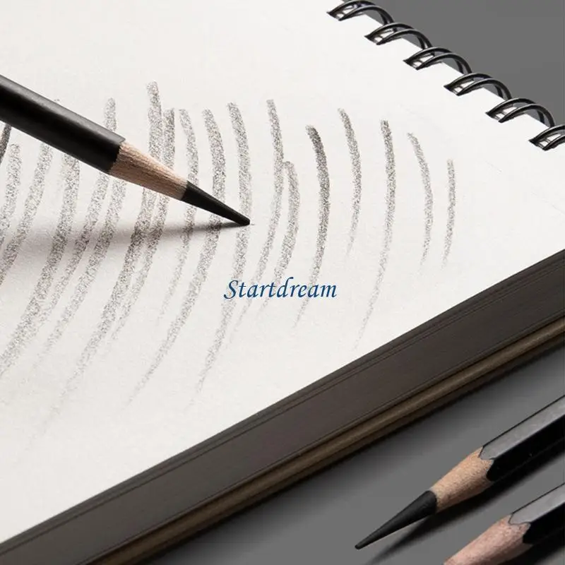 แผ่นร่าง Wirebound 60 แผ่น 210x290 มม. หนังสือร่าง 160gsm สำหรับวาด K92C