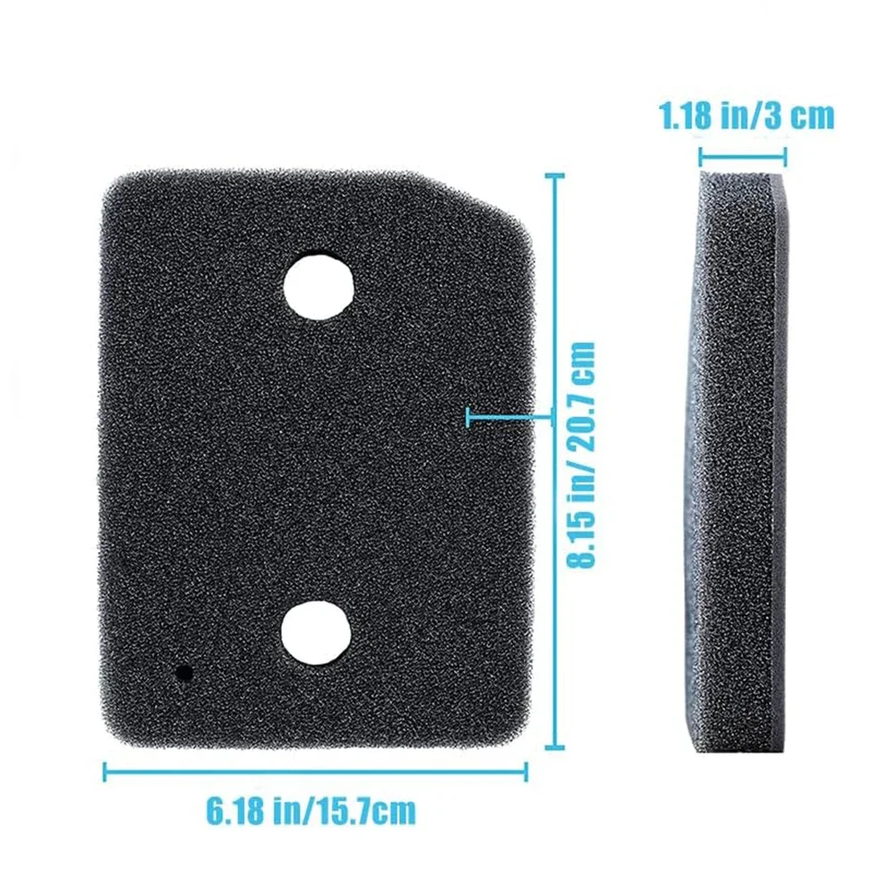 2pc Foam Filter Kit For T1 SELECTION Tumble Dryer Heat Pump Socket Filter Foam Sponge 207 Mm Length Home Supplies Tool