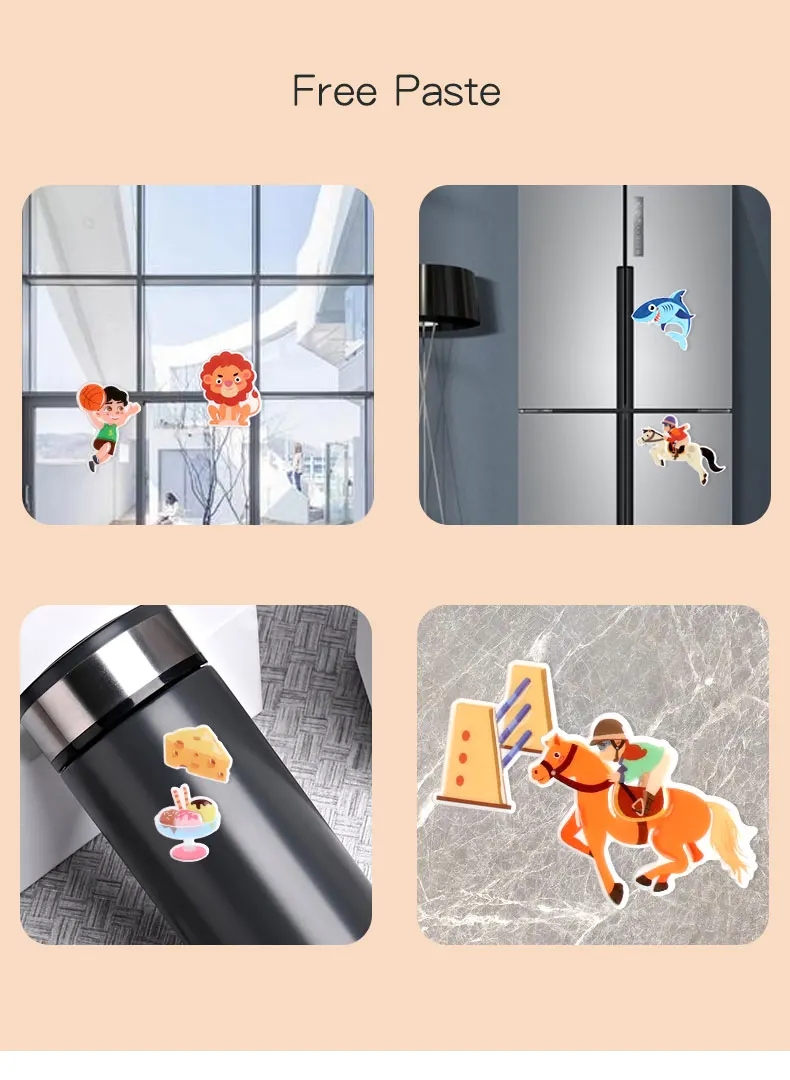 Kinder DIY Aufkleber Buch Blase Szene Aufkleber Gelee Paste Spielzeug Kinder Tragbare Wiederverwendbare Ruhig Beschäftigt Paste EIN Buch – Detail 17