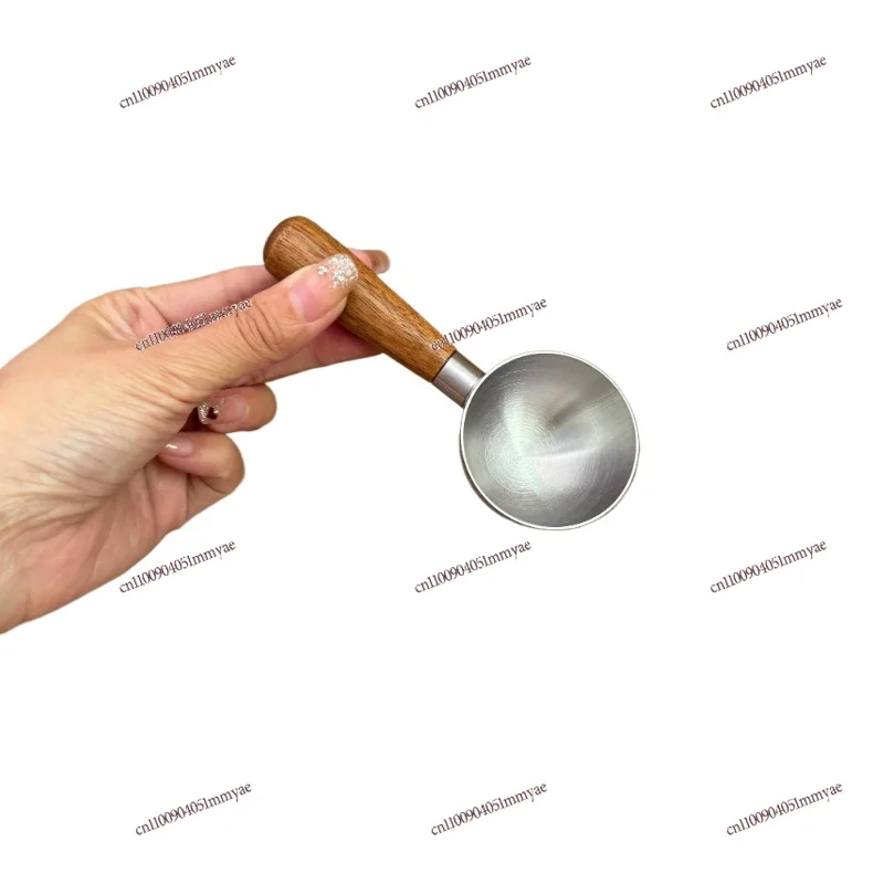

Dig Watermelon Spoon Stainless Steel Walnut Handle Short Handle Spoon