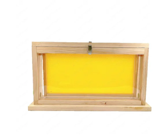 

Bee Hive Observation Box, Double-sided Acrylic Plate, Easy Installation and Extraction, Beekeeping Tools