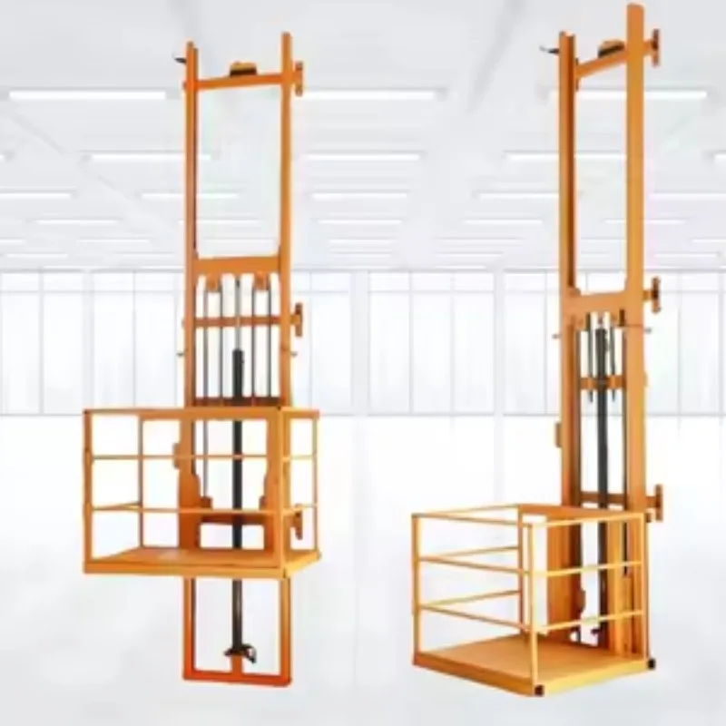 Hydraulic Cargo Elevator With Safety Protection System 500KG Capacity Automatic Control For Home Use