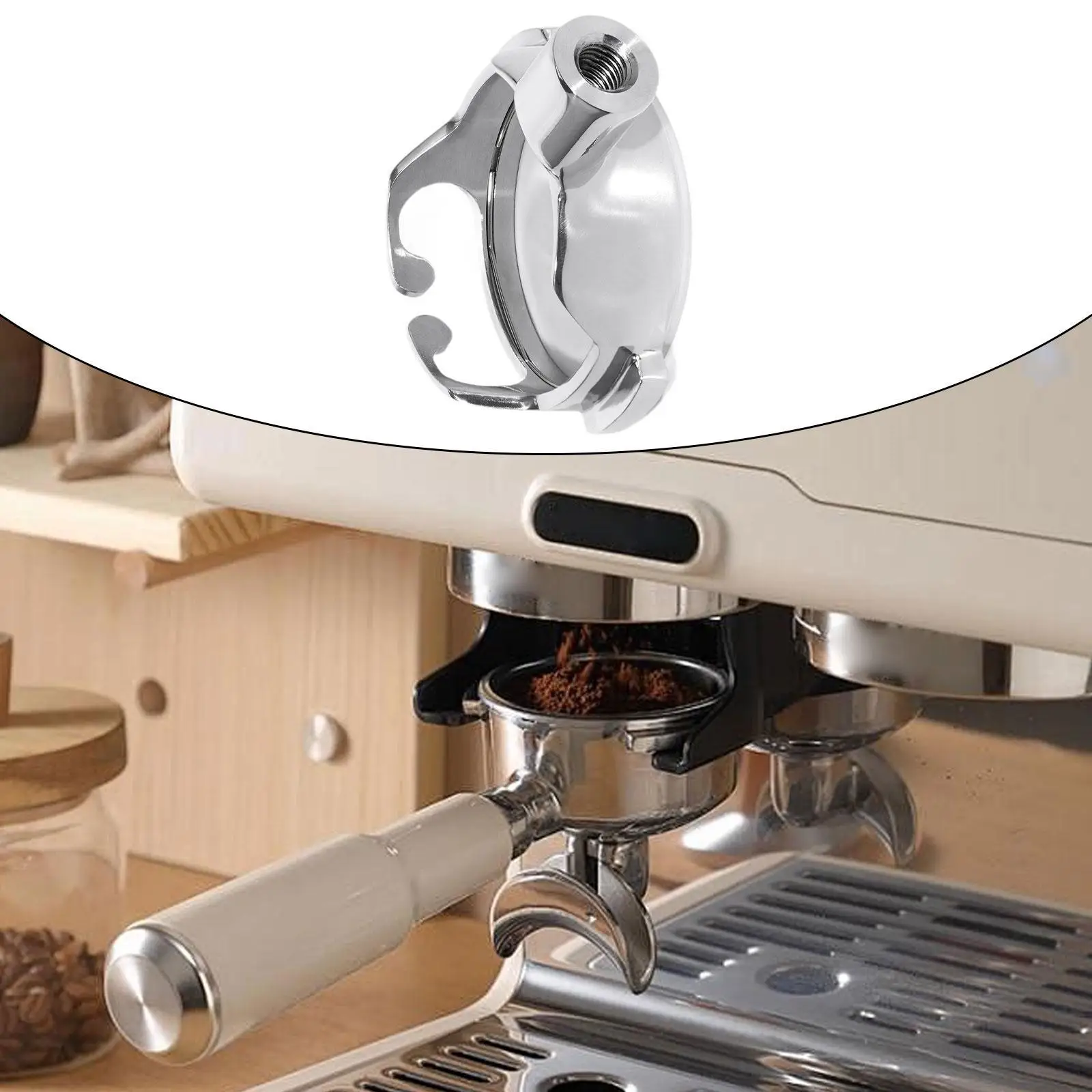 Testa di gruppo portafiltro per doppie orecchie E61 per parti di macchine da caffè Rocket