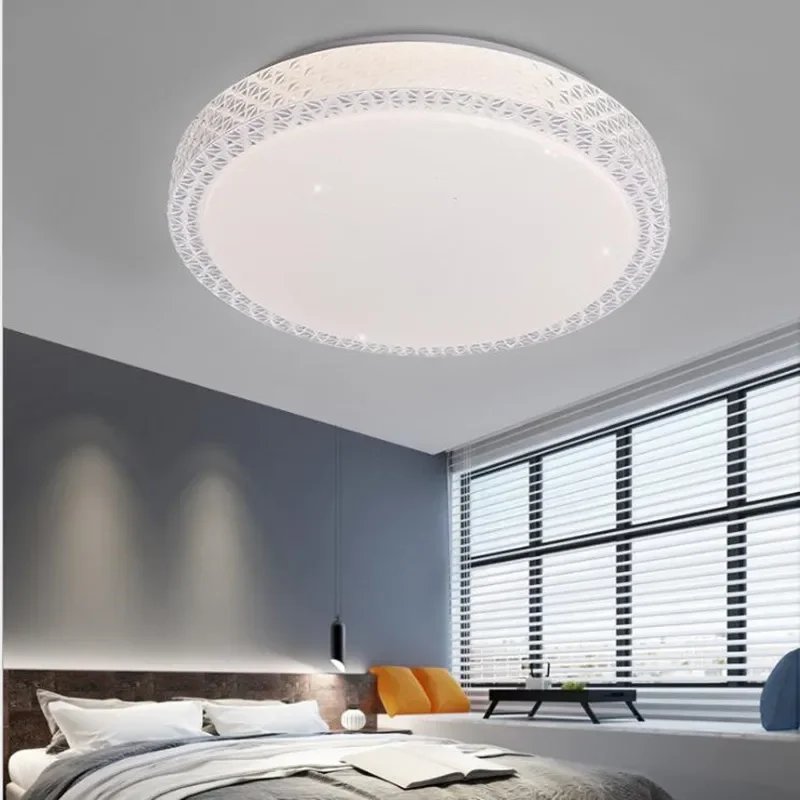 

Crystal LED Ceiling Lights 12W 18W 24W 48W Highlight Modern Round Surface Lamp AC 220V For Kitchen Bedroom Bathroom Lamps