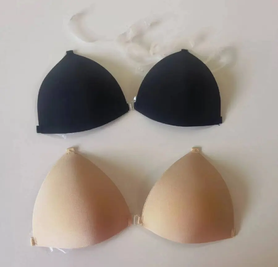 Sutiã invisível pegajoso com alça transparente para mulheres, bralette push up reutilizável, lingerie de silicone pegajosa, roupa interior sem encosto, casamento