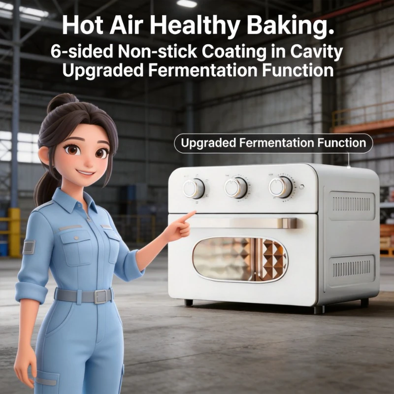 

23L Air Fryer Baking All-in-One Machine Large Capacity Electric Oven Automatic Fermentation Multifunctional Household 220V