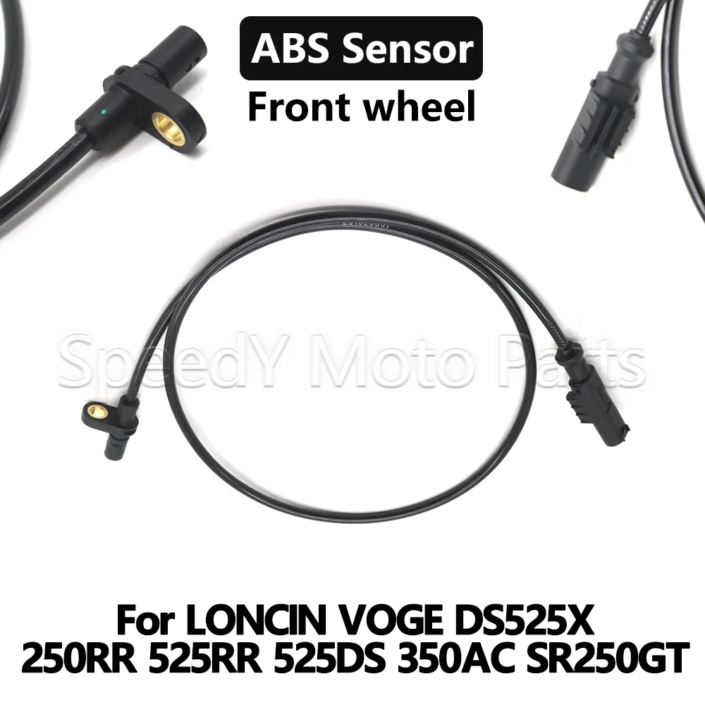 Motorcycle ABS Wheel Speed Sensor For LONCIN VOGE 350AC SR250GT 250RR DS525X 525RR 525DS Front ABS Sensor Accessories