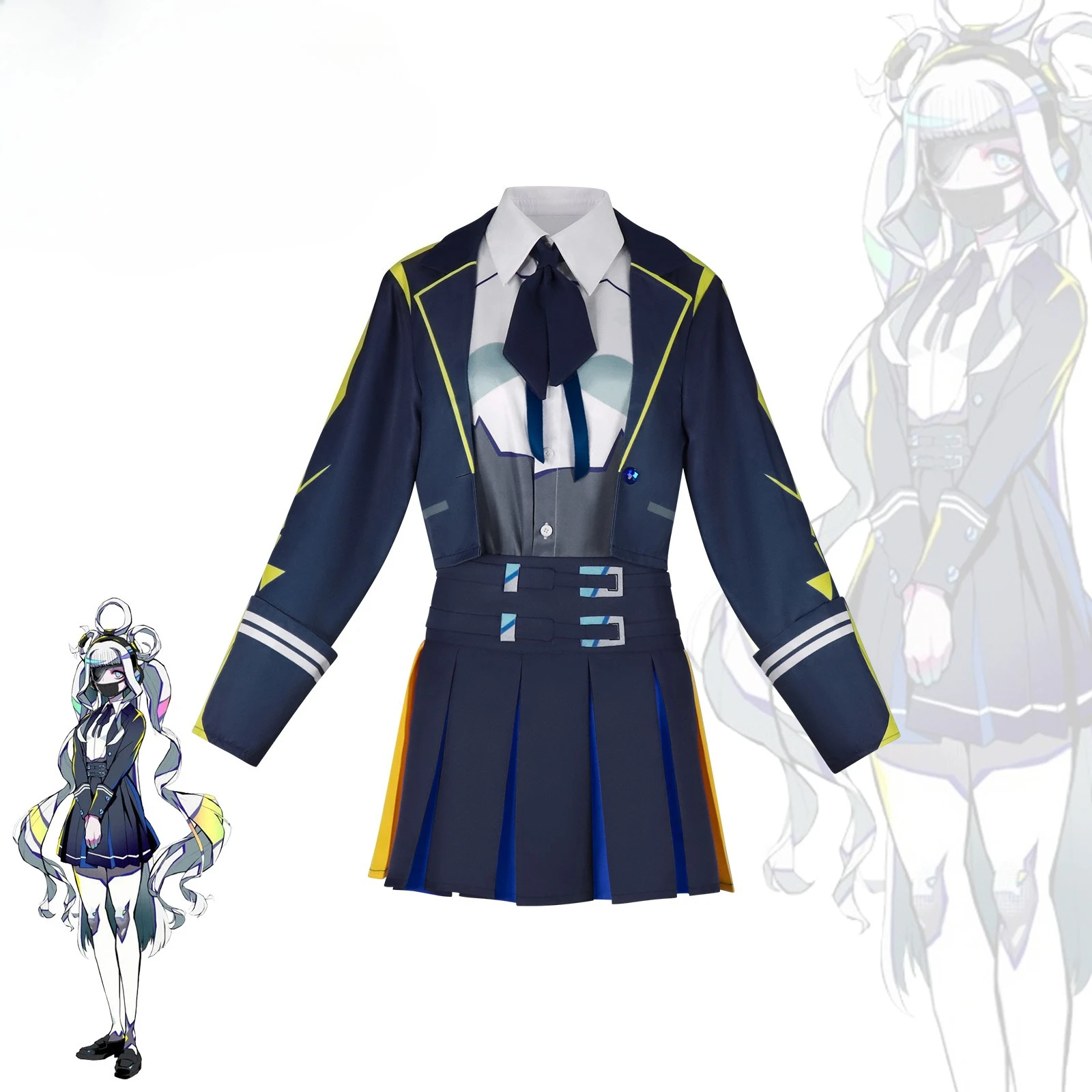 

Костюм для косплея SHUTEN ORDER Kokushikan Honoka, униформа игрового персонажа, для Хэллоуина, вечеринок и выступлений, для взрослых